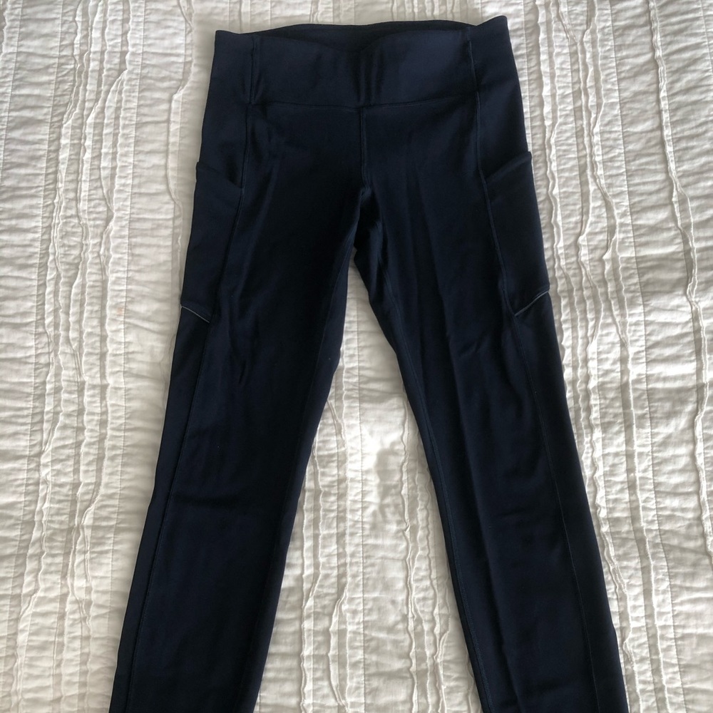 Lululemon Speed Up Tight Navy Blue